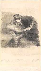 John Constable - Mary Constable Reading - Google Art Project