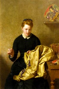 John Faed - The Little Seamstress