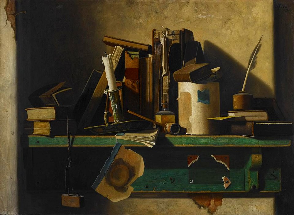 John Frederick Peto - Old Companions - 2006.66 - Crystal Bridges Museum of American Art