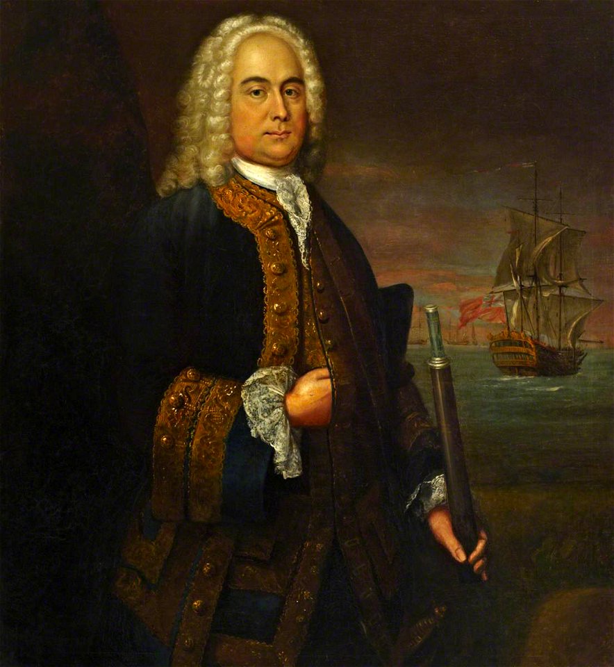John Ellys (c.1701-1757) - Commodore Curtis Barnett - BHC2531 - Royal Museums Greenwich