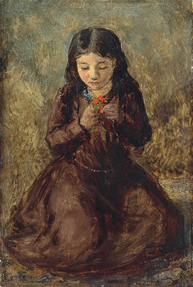 John Everett Millais - Florence 'Pobby' Thomas