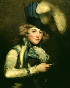 John Hoppner (1758-1810) - Mrs Jordan as Hypolita in 'She Would and She Would Not' - N04692 - National Gallery