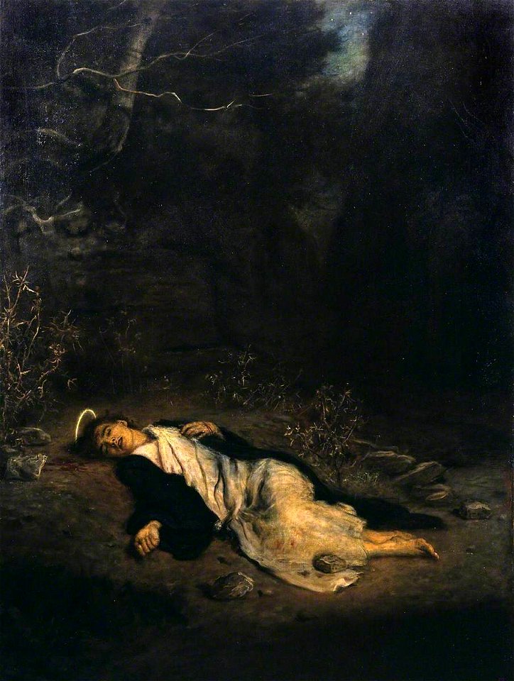John Everett Millais (1829-1896) - Saint Stephen - N01563 - National Gallery