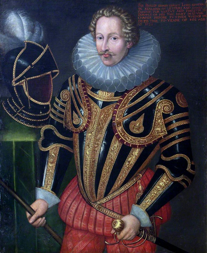 John de Critz the elder (1551-1552-1642) (after) - Sir Philip Sidney (1554–1586) - 355508 - National Trust