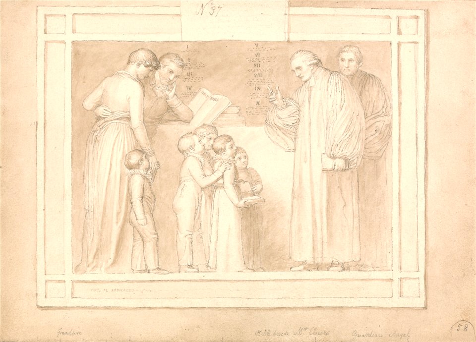 John Flaxman - Study for a Monument to the Reverend John Clowes - Google Art Project