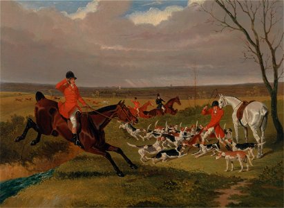 John Frederick Herring - The Suffolk Hunt - The Death - Google Art Project