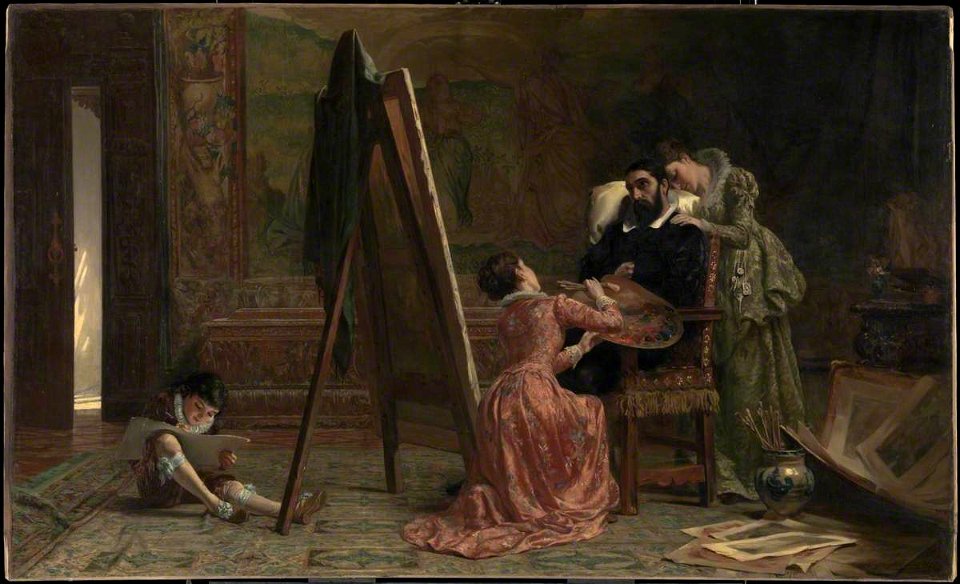 John Haynes-Williams (1836-1908) - Ars Longa, Vita Brevis - N01554 - National Gallery