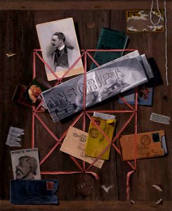 John F. Peto - Rack Picture for William Malcolm Bunn - 1973.148 - Smithsonian American Art Museum