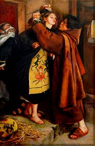 John Everett Millais - La huida de una hereje, 1559