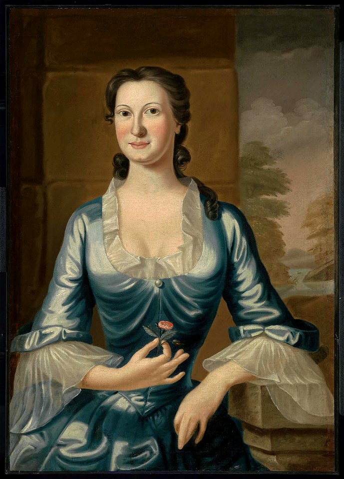 John Greenwood - Mrs. Henry Bromfield (Margaret Fayerweather) - 62.173 - Museum of Fine Arts