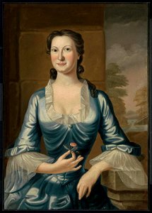 John Greenwood - Mrs. Henry Bromfield (Margaret Fayerweather) - 62.173 - Museum of Fine Arts