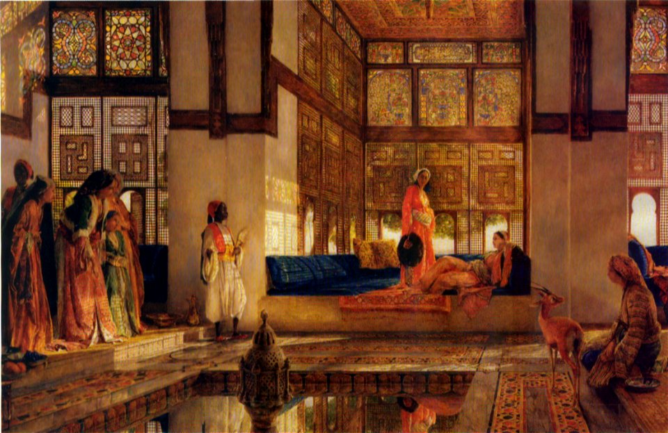 John frederick lewis-reception1873
