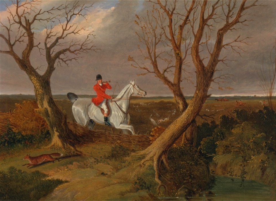 John Frederick Herring - The Suffolk Hunt- Gone Away - Google Art Project
