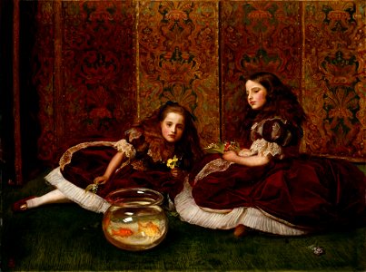 John Everett Millais - Leisure Hours - 78.59 - Detroit Institute of Arts
