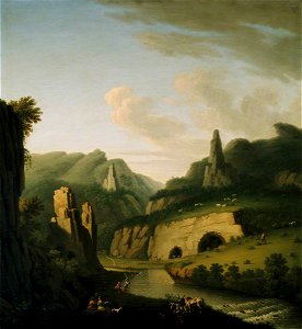 John Harris (active 1713-1759) - A View of the Peak, The Dove Holes - 932340 - National Trust