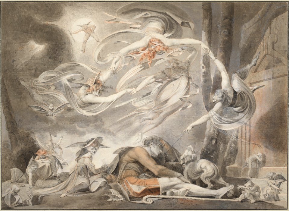 John Henry Fuseli - The Shepherd's Dream, 1786 - Google Art Project