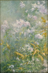 John Henry Twachtman - Meadow Flowers (Golden Rod and Wild Aster) - Google Art Project