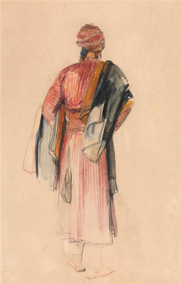 John Frederick Lewis - A Bedouin - Google Art Project