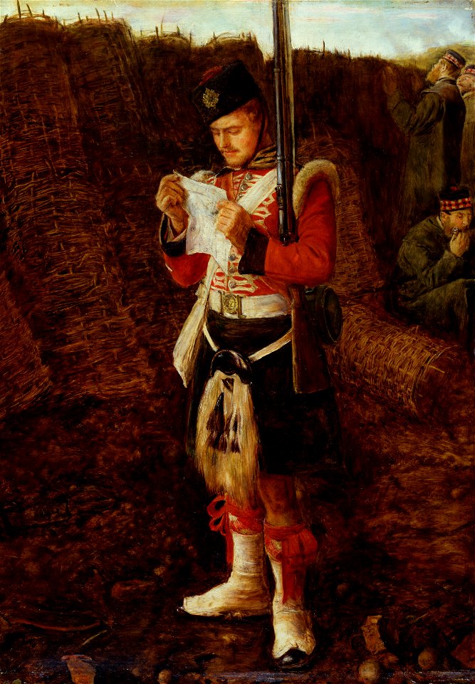 John Everett Millais - News from Home - Walters 3785