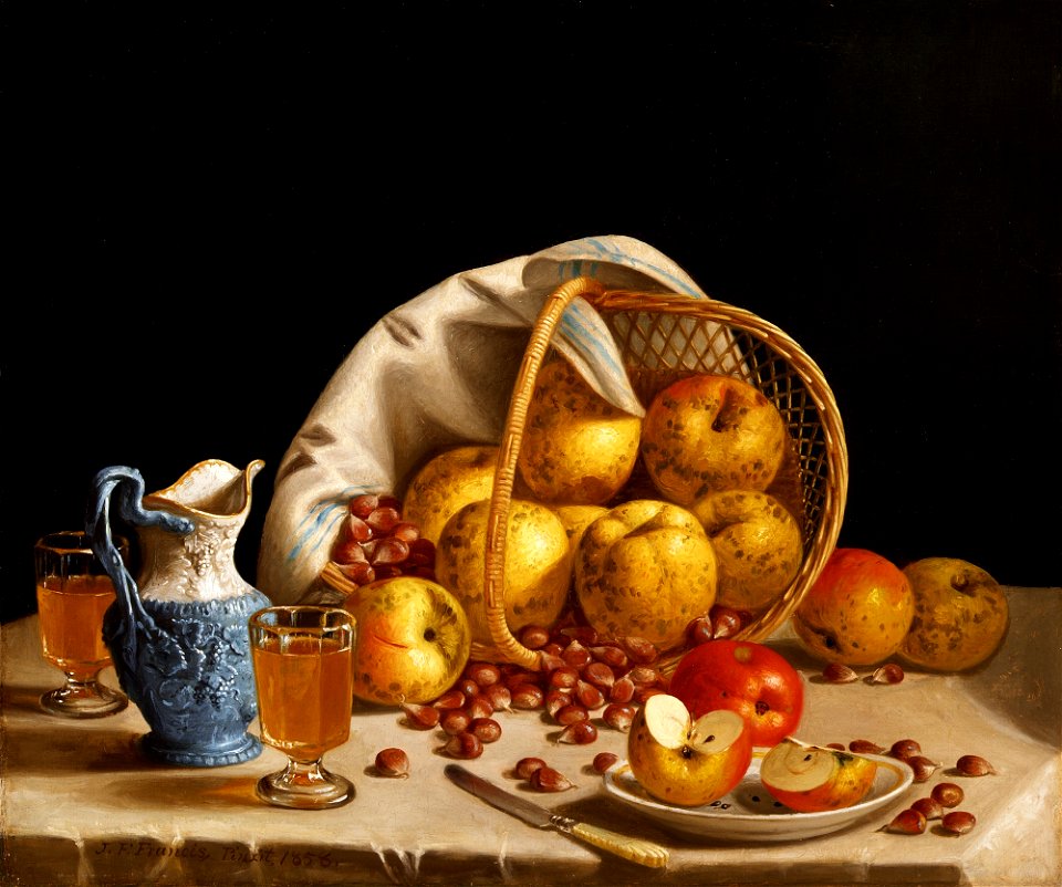 John F. Francis - Still Life with Yellow Apples - 75.58 - Detroit Institute of Arts