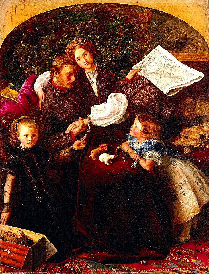 John everett millais peace concluded
