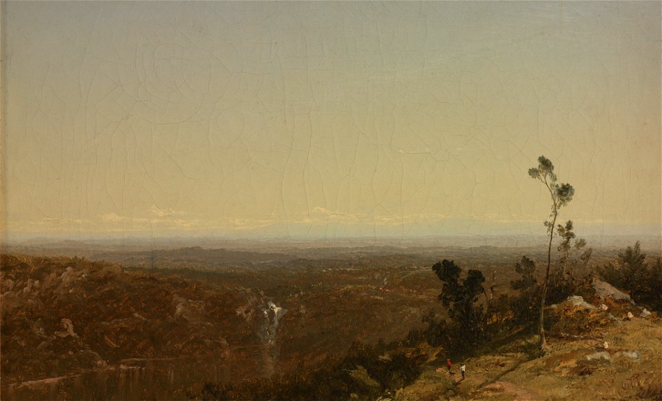 John Frederick Kensett - Landscape, Genesee River - 13.797 - Rhode Island School of Design Museum