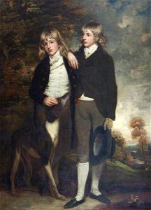 John Hoppner (1758-1810) - The Honourable John Cust (1779–1853), Later 1st Earl Brownlow, GCH, FRS, MP, and His Brother The Hon - 436161 - National Trust