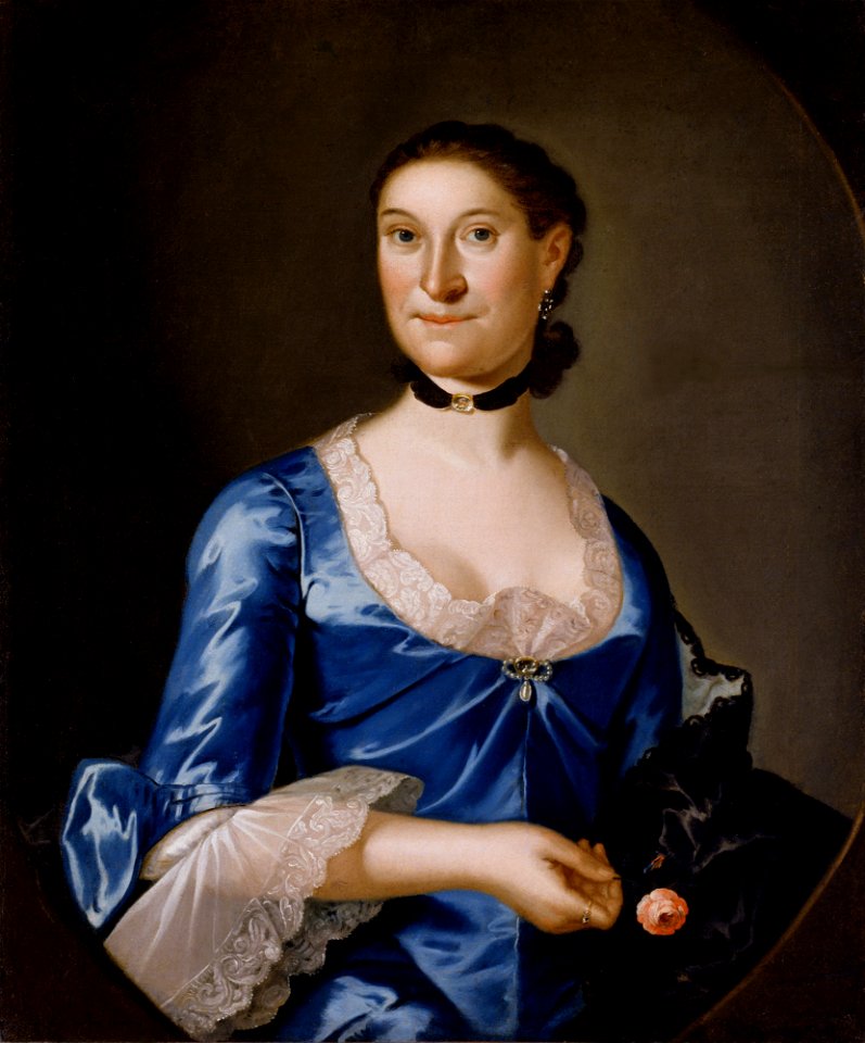 John Hesselius - Mrs. Richard Brown - Google Art Project