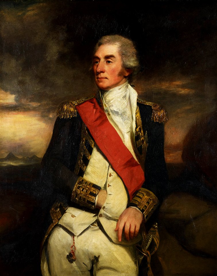 John Hoppner (1758-1810) - George Keith Elphinstone, later Viscount Keith (1746-1823) - RCIN 400990 - Royal Collection