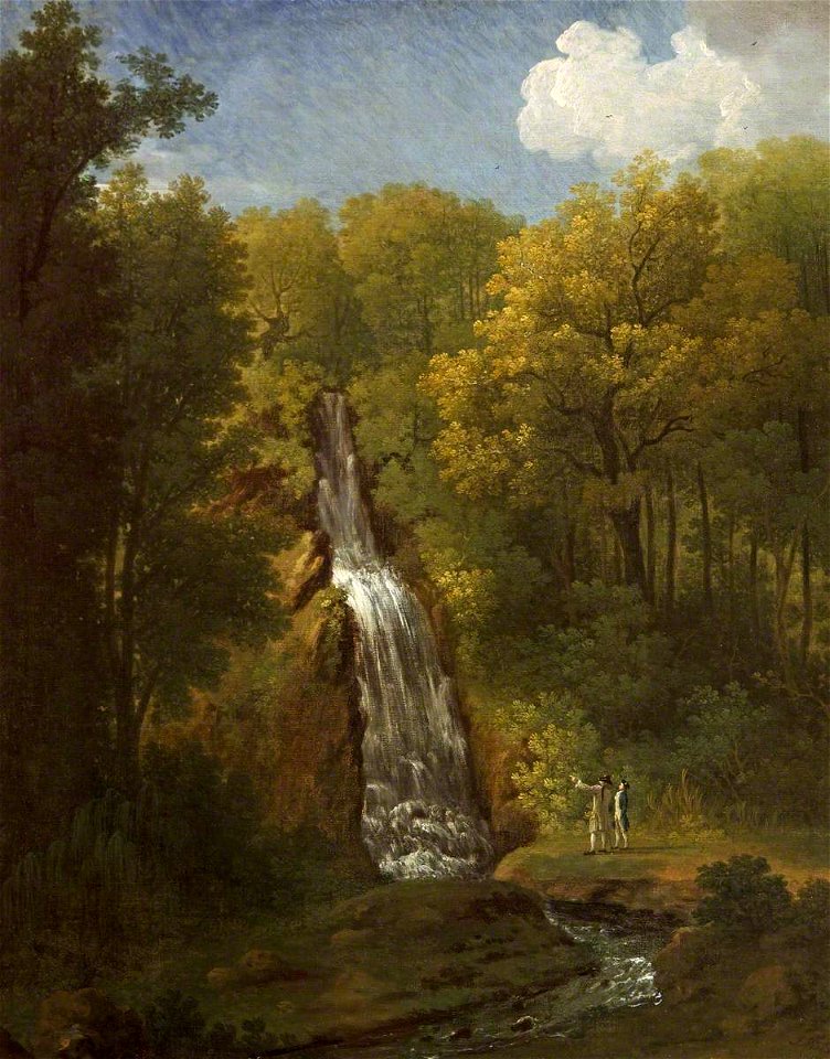 John Inigo Richards (1731-1810) - The Cascade at Hestercombe, Somerset - 732169 - National Trust