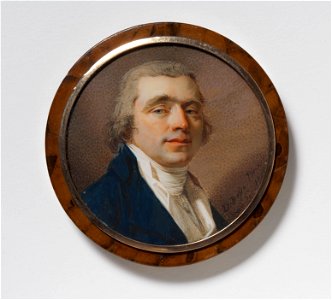 John Hall the Younger, 1771-1830, business man, beggar (Giovanni Domenico Bossi) - Nationalmuseum - 24803