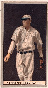 John Ferry, Pittsburgh Pirates, baseball card portrait LCCN2008677933