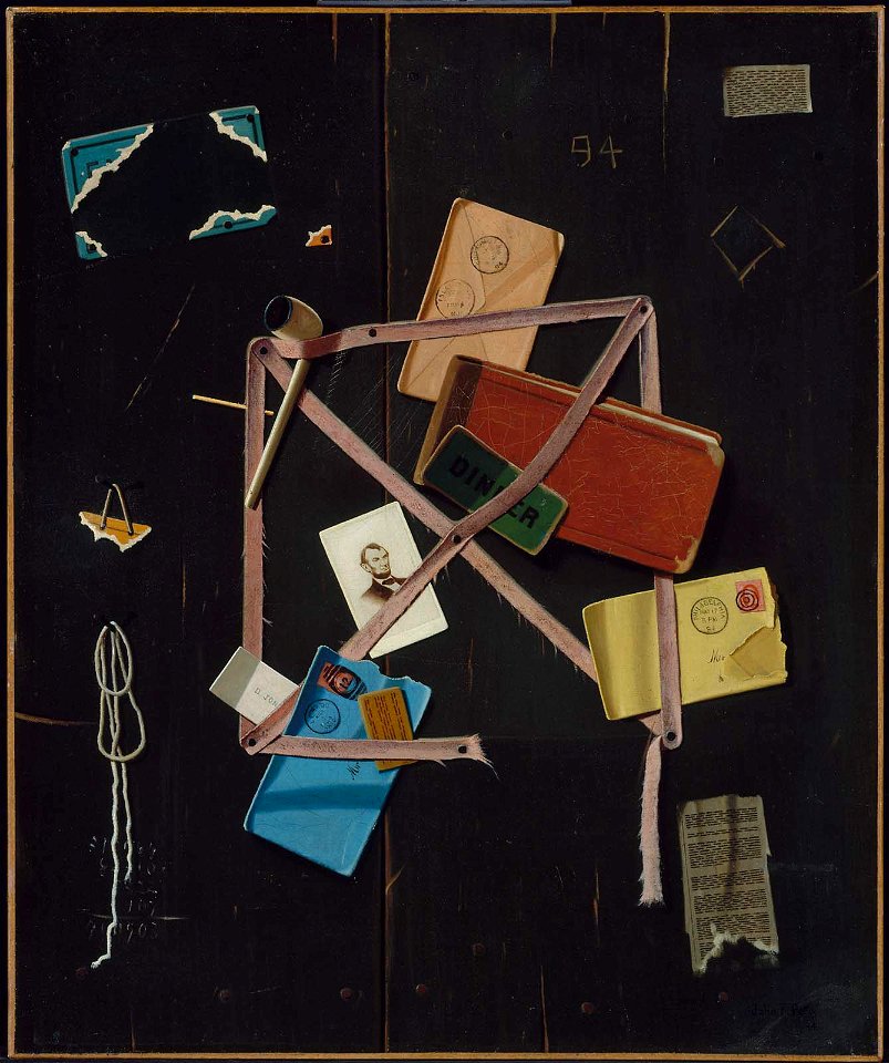 John Frederick Peto - Old Time Letter Rack - 64.411 - Museum of Fine Arts