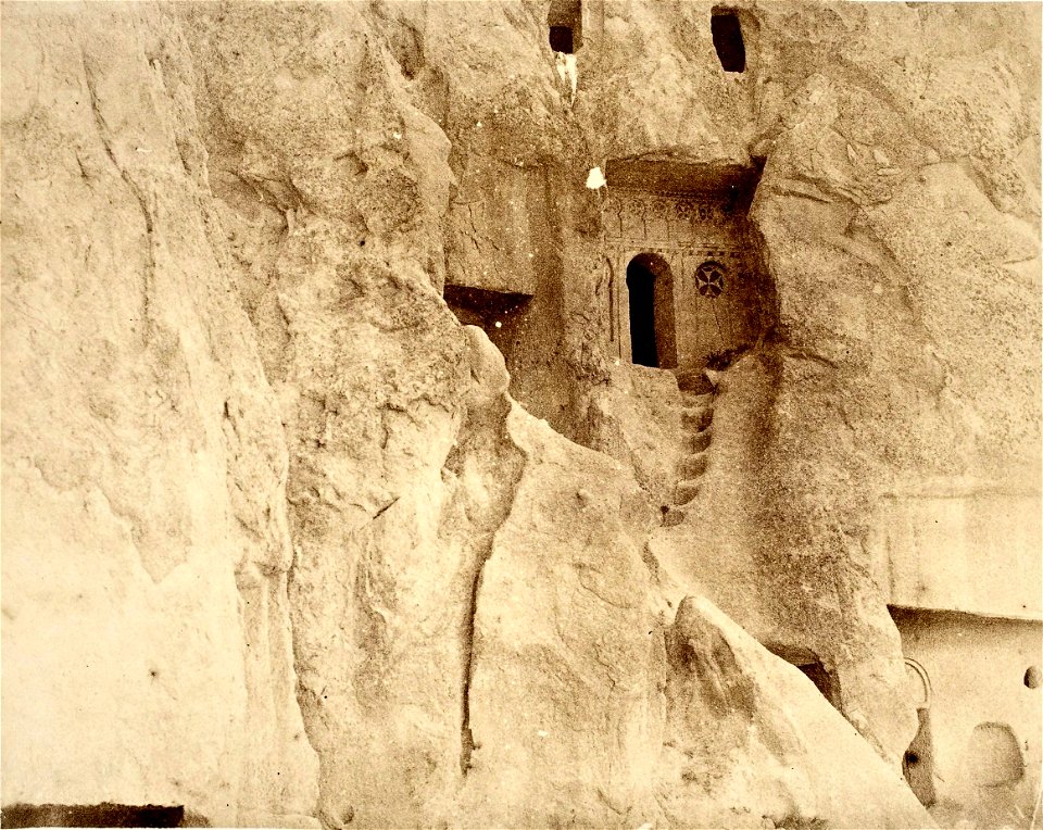John Henry Haynes. Byzantine cliff at Georemeh (id.13993447)