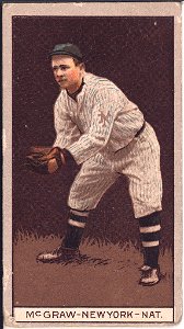 John J. McGraw, New York Giants, baseball card portrait LCCN2008677989