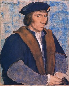 John Godsalve, by Hans Holbein the Younger. Free illustration for personal and commercial use.