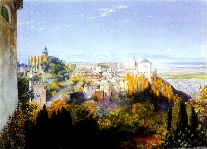John Haynes-Williams Albaicin from the Alhambra