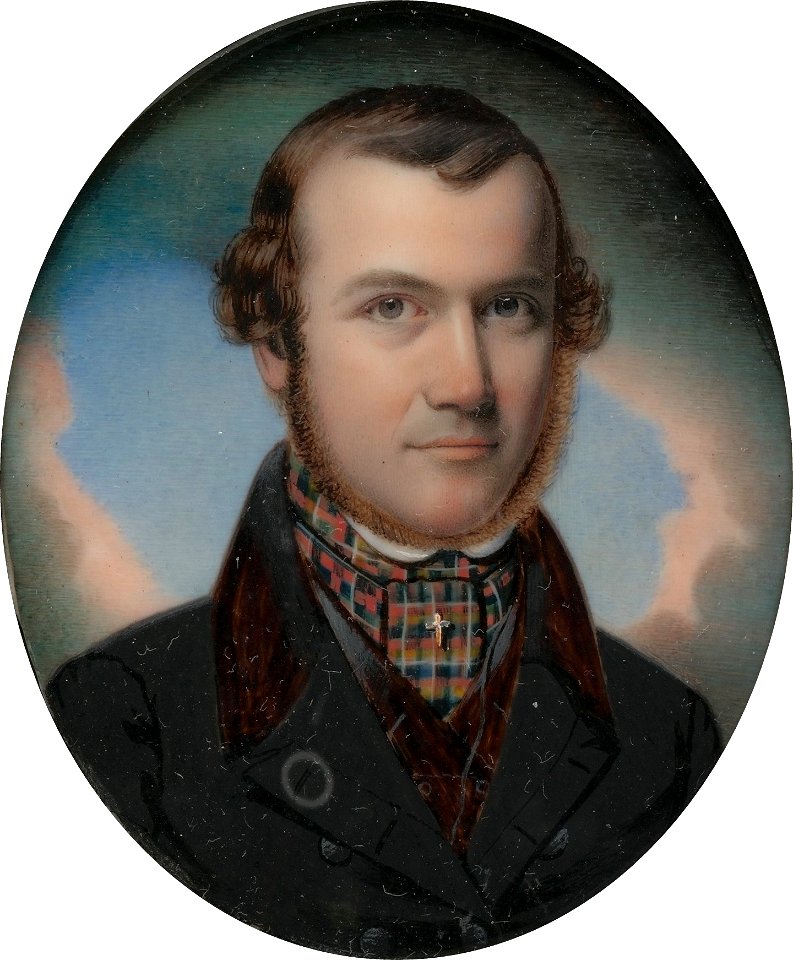 John Henry Brown - Self-Portrait (ca. 1846) - MET DP168967 (cropped)