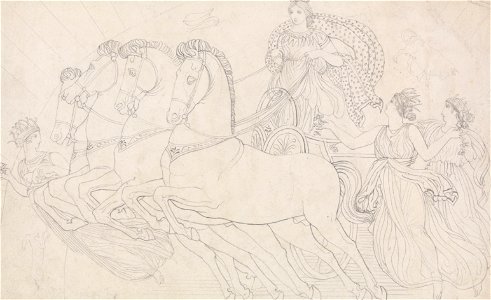 John Flaxman - The Morn, All Beauteous to Behold, from Aeschylus, The Persians - Google Art Project