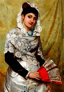 John Haynes Williams The Spanish fan