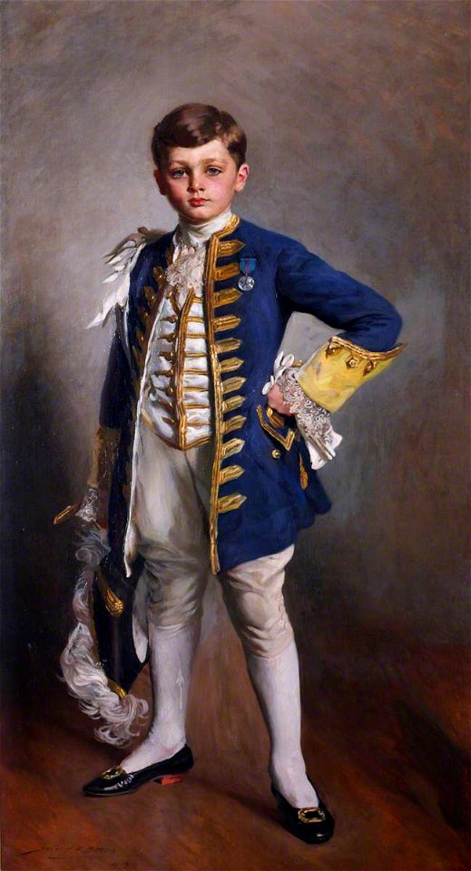 John Henry Frederick Bacon (1865-1914) - Sir John Carew Pole (1902–1993), 12th Bt, as a Pageboy - 353078 - National Trust