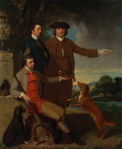 John Hamilton Mortimer - Self-Portrait with His Father and His Brother - Google Art Project