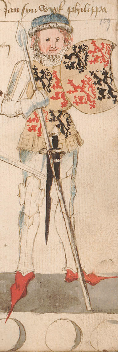 John II, Count of Holland, by Hendrik van Heessel