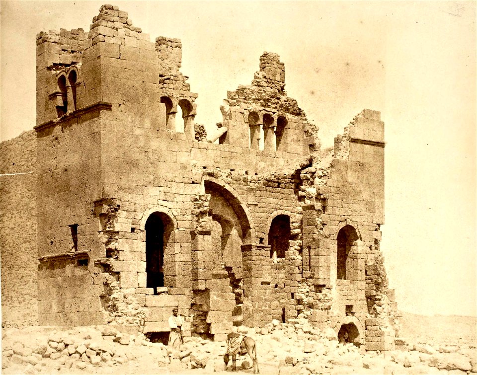 John Henry Haynes. Front of church on slope of Kara Dagh (id.13993416)