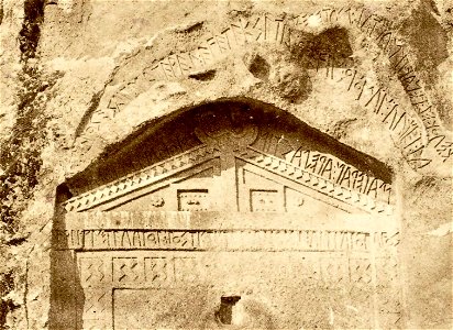 John Henry Haynes. Sepulchral monument, royal tombs of Phrygia (id.13993423)I
