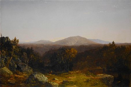 John Frederick Kensett - View of Mount Washington - 2006.23 - Crystal Bridges Museum of American Art