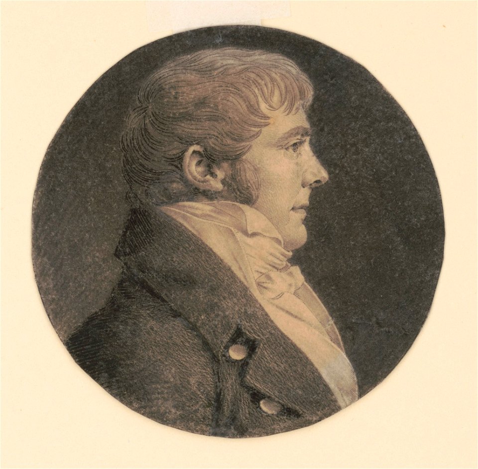 John Irving, head-and-shoulders portrait, right profile LCCN2007677850