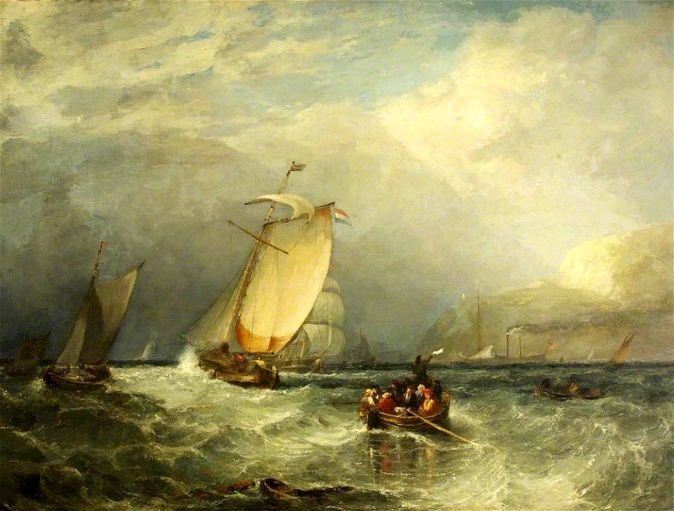 John H. 'Jock' Wilson (1774-1855) - Shipping off the Coast - 21153 - National Trust