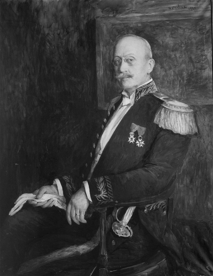 John Ljunggren (1863-1926), direktör, generalkonsul i Paris (Allan Österlind) - Nationalmuseum - 39432