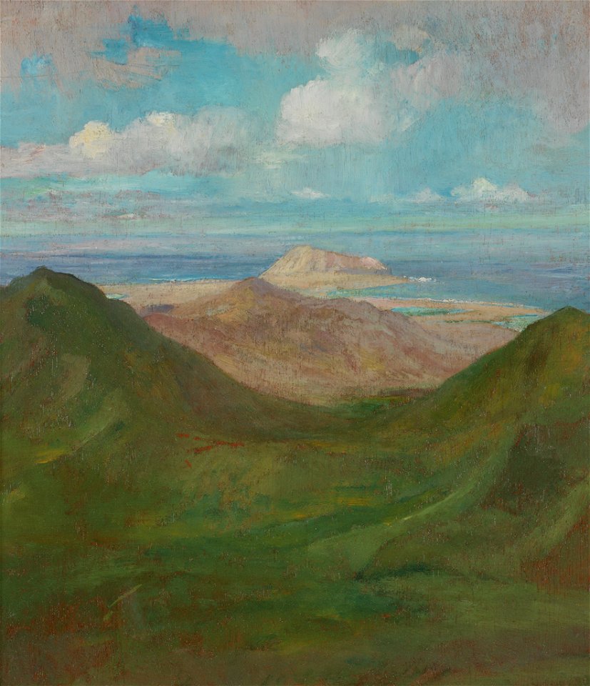 John La Farge - The Great Pali - 20.397 - Rhode Island School of Design Museum